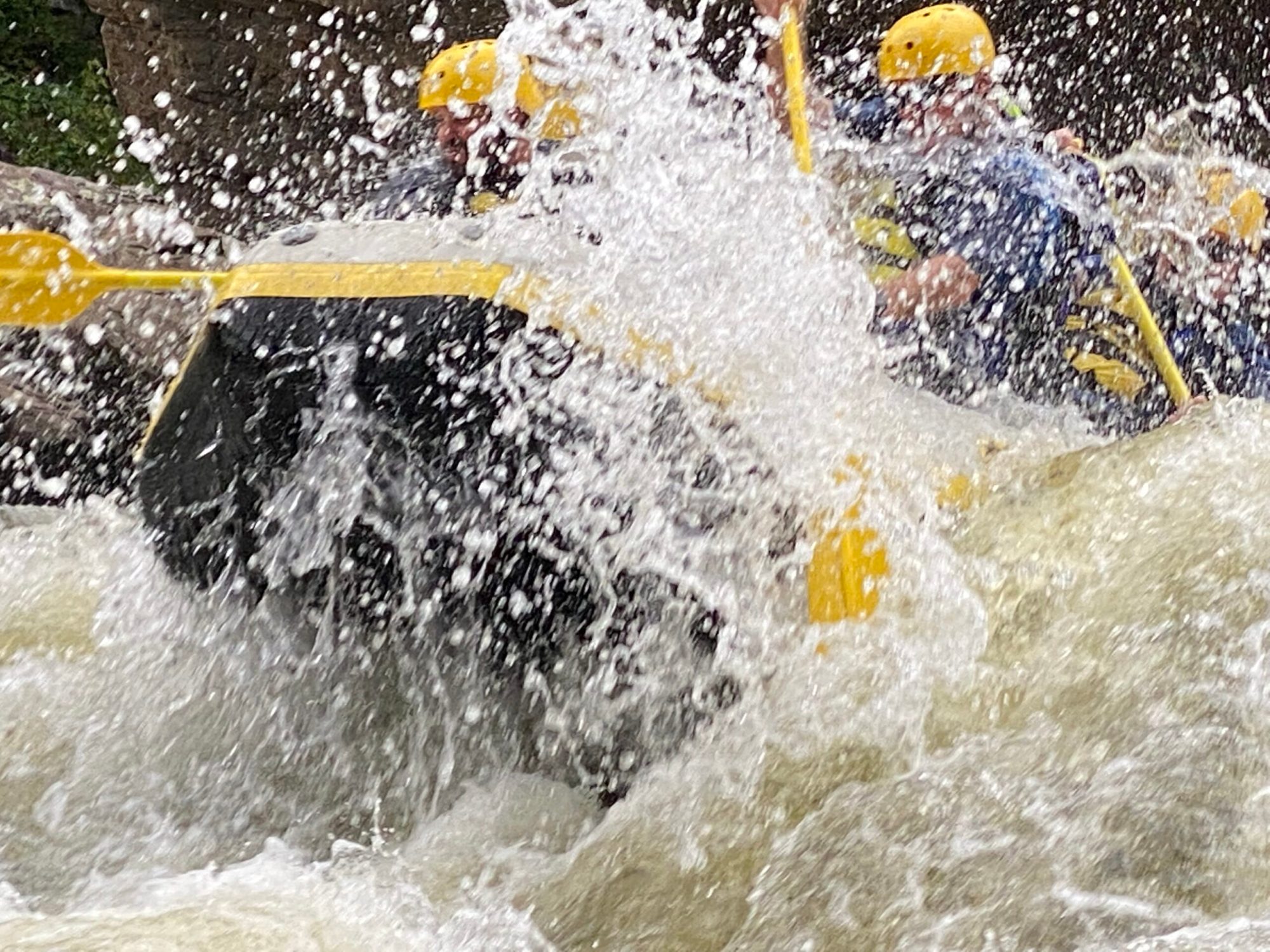 a person riding a wave on a surfboard in the water