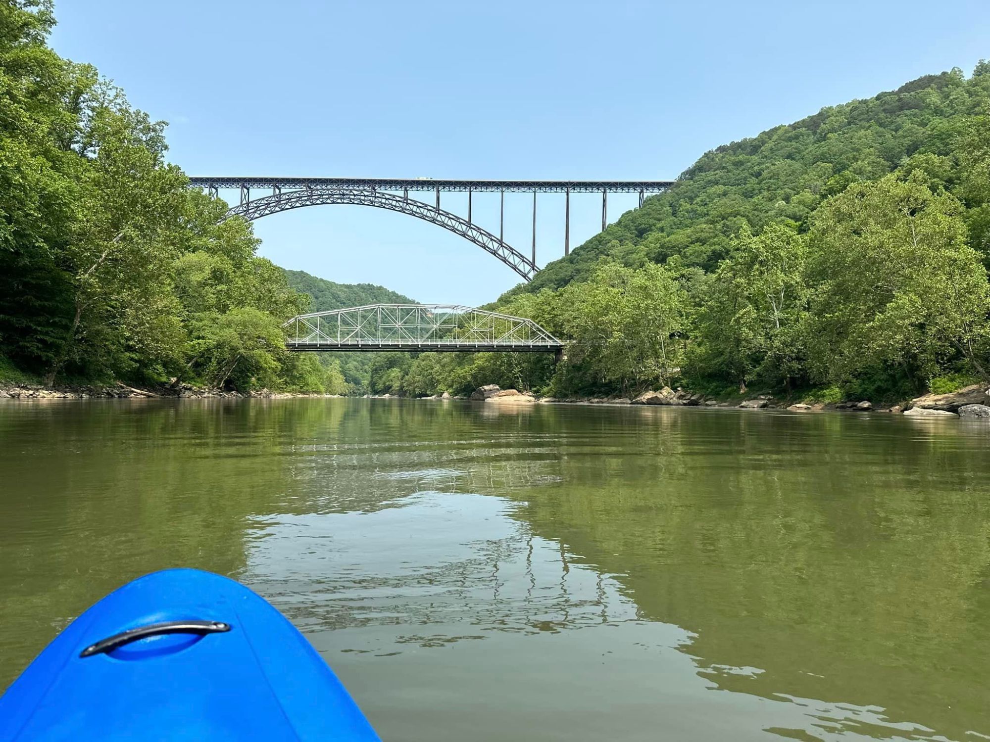 a bridge over a body of water