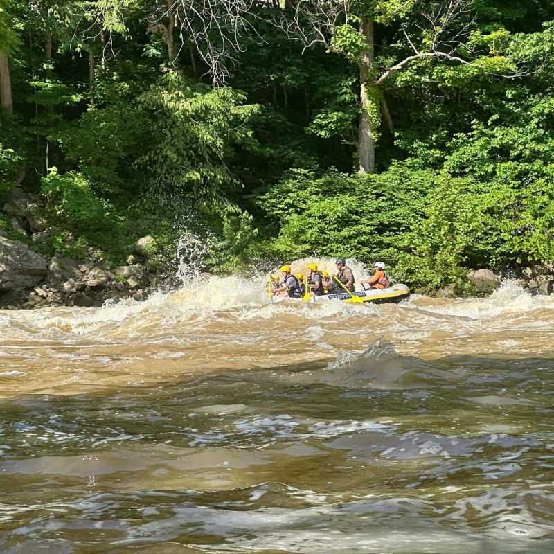 a river running through a body of water