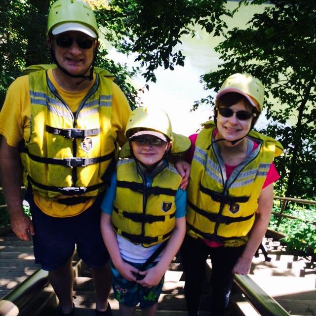 a group of people posing for the camera