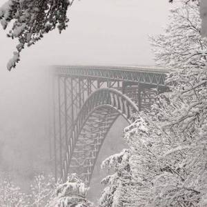 a bridge over a body of water